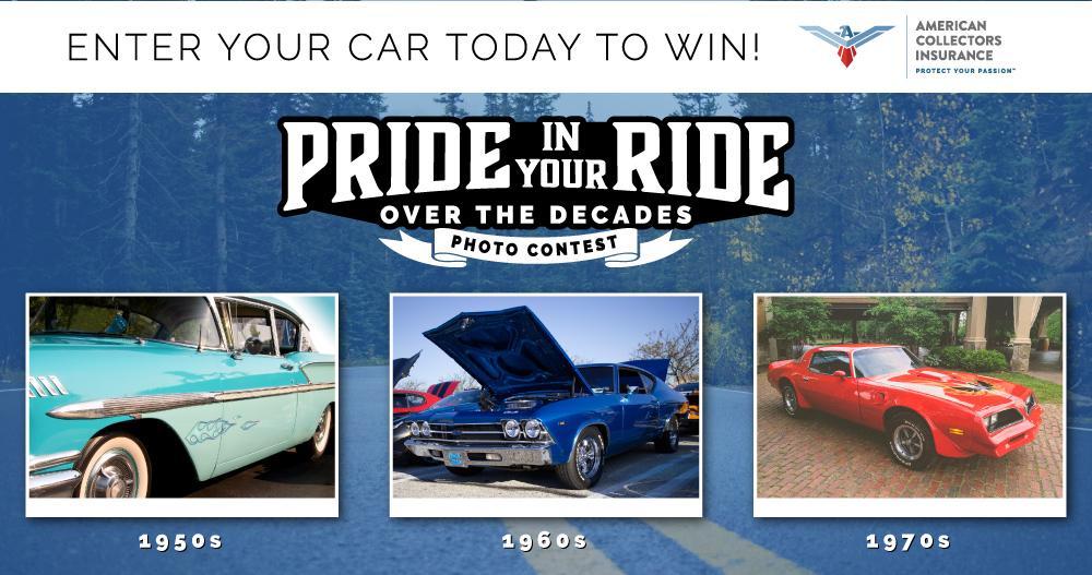 Pride in Your Ride Over the Decades Photo Contest