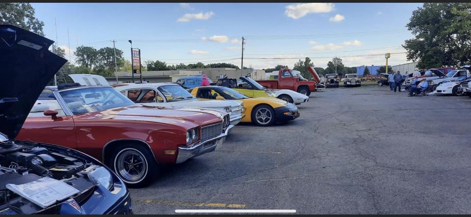 On the Road Car Show at the Burton Eagles American Collectors