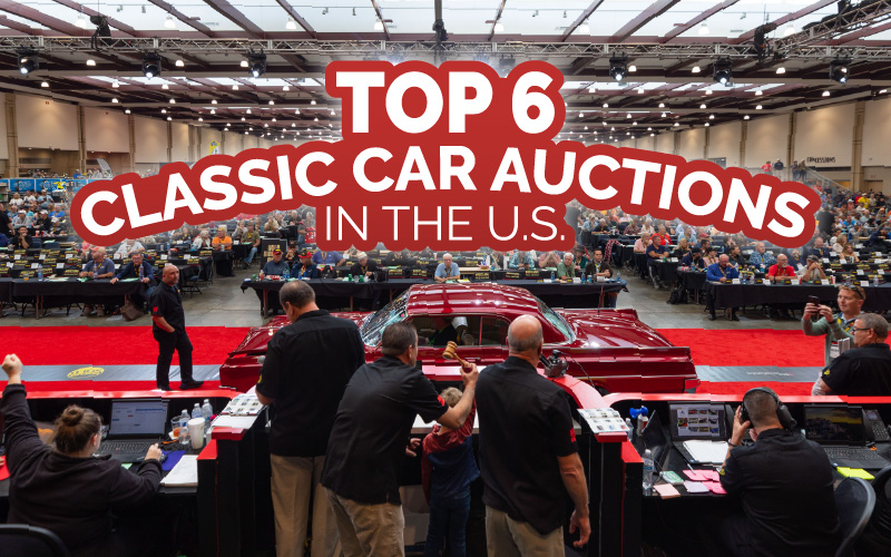 Top 6 Classic Car Auctions