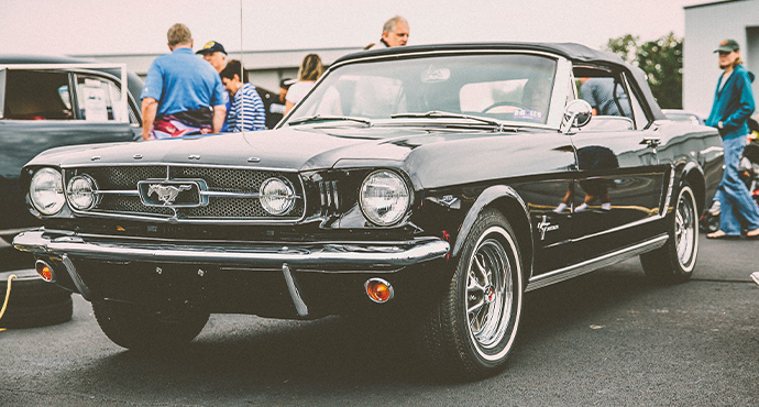 vintage mustang car show