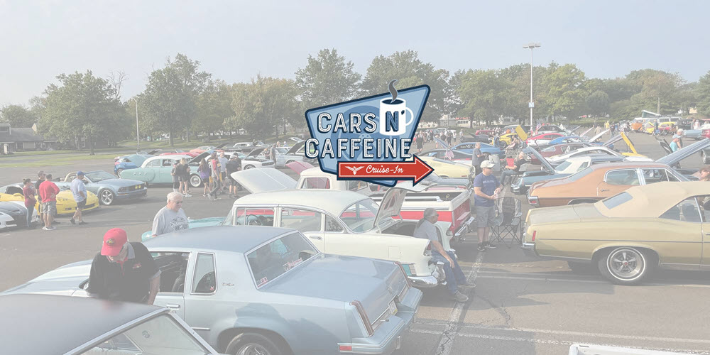 Cars N Caffeine Event Hosted by American Collectors Insurance at Gloucester Premium Outlets April 2022