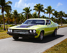 Get a quote for classic muscle car insurance in Florida.