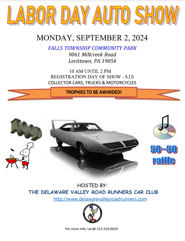 Labor Day Car Show Flyer