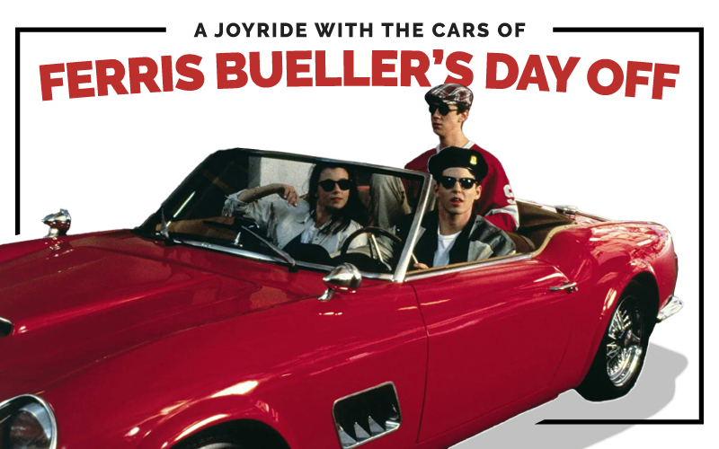 Joyride with the Cars of Ferris Bueller